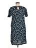Lularoe Stars Blue Casual Dress Size M - photo 2