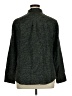 Ecru 100% Silk Tweed Green Long Sleeve Silk Top Size XL - photo 2