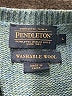 Pendleton Argyle Teal Pullover Sweater Size L - photo 6