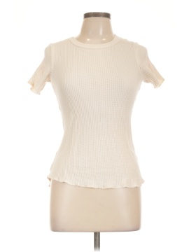 Paper Label Short Sleeve Top (view 1)