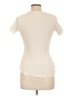 Paper Label Ivory Short Sleeve Top Size L - photo 2