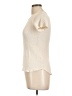 Paper Label Ivory Short Sleeve Top Size L - photo 5