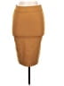 iris Solid Tan Casual Skirt Size M - photo 1