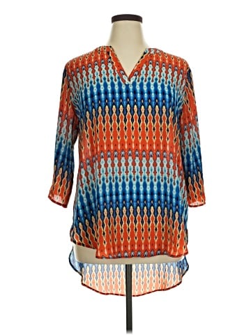 Cato 3/4 Sleeve Blouse (view 1)