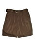 Bishop + Young 100% Polyester Brown Khaki Shorts Size L - photo 1