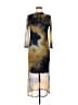 Wilde Tie-dye Gold Casual Dress Size M - photo 1