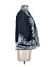 Soft Surroundings 100% Cotton Paisley Blue Blazer Size M - photo 4