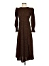 MNG Brown Casual Dress Size 4 - photo 1