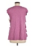 Rafaella Pink Short Sleeve Top Size M - photo 2