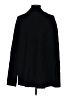 C by Bloomingdales 100% Cashmere Solid Black Cashmere Pullover Sweater Size S - photo 2