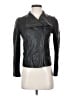 Trouve 100% Leather Black Jacket Size XXS - photo 1