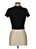 Bozzolo Black Short Sleeve Turtleneck Size L - photo 1