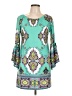Unbranded Paisley Teal Casual Dress Size L - photo 1