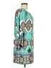 Unbranded Paisley Teal Casual Dress Size L - photo 4
