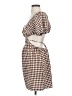 pretty garbage 100% Polyester Checkered-gingham Brown Cocktail Dress Size S - photo 5