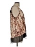 Jennifer Lopez 100% Rayon Brown Sleeveless Blouse Size L - photo 4