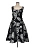 Monsoon Paisley Gray Cocktail Dress Size 6 - photo 1