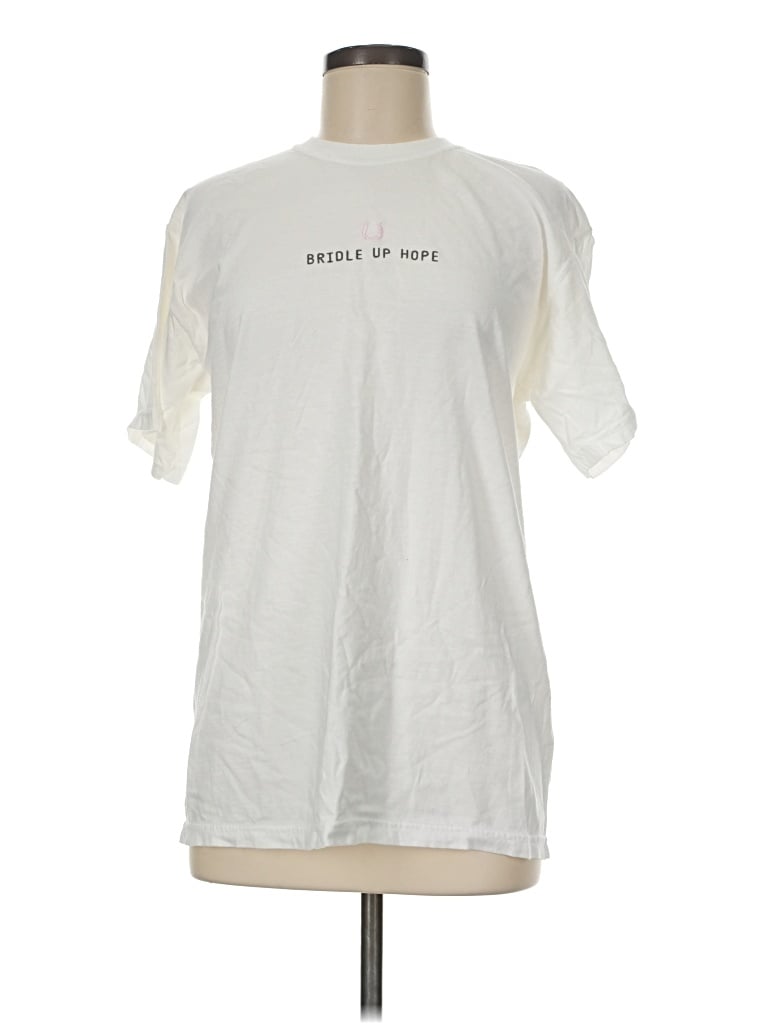 Pre-owned Comfort Colors Short Sleeve T-shirt In Ivory