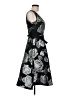 Monsoon Paisley Gray Cocktail Dress Size 6 - photo 4