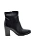 Naturalizer 100% Leather Black Ankle Boots Size 8 - photo 1