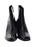 Naturalizer 100% Leather Black Ankle Boots Size 8 - photo 2
