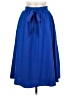 Moon 100% Polyester Solid Blue Casual Skirt Size M - photo 1