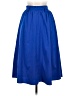 Moon 100% Polyester Solid Blue Casual Skirt Size M - photo 2