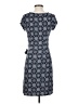 Ann Taylor LOFT Print Gray Casual Dress Size XS - photo 2