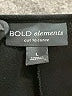 Bold Elements Black 3/4 Sleeve Top Size L - photo 7