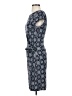 Ann Taylor LOFT Print Gray Casual Dress Size XS - photo 5