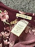 Beacon Burgundy 3/4 Sleeve Blouse Size M - photo 7