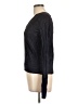 Ralph Lauren Black Label 100% Silk Gray Black Silk Pullover Sweater Size L - photo 5