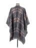 Old Navy 100% Polyester Plaid Gray Wrap One size - photo 2