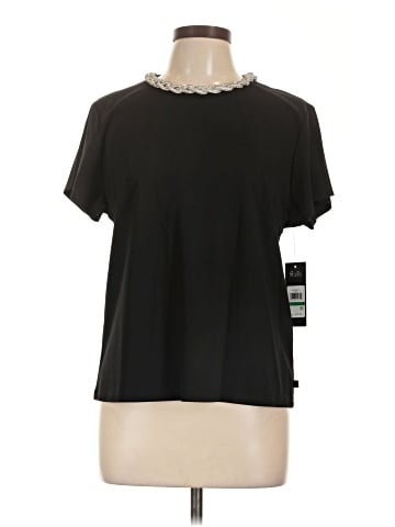 Karl Lagerfeld Paris Short Sleeve Top (view 1)
