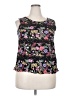 Assorted Brands 100% Viscose Black Sleeveless Top Size 18 - photo 1