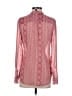 Kut from the Kloth Paisley Pink Long Sleeve Blouse Size XS - photo 2