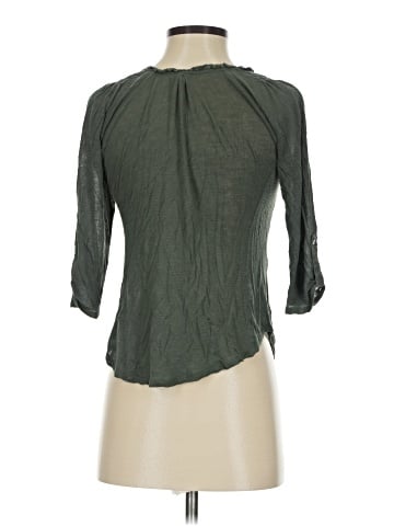 Tiny 3/4 Sleeve Button-Down Shirt (view 2)