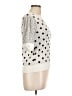 Les Serein 100% Viscose Polka Dots Ivory Pullover Sweater Size L - photo 4