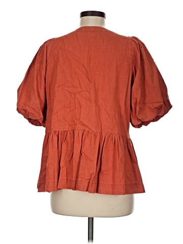Easel Short Sleeve Blouse (view 2)
