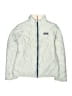 Patagonia Solid White Gray Snow Jacket Size 12 - photo 1