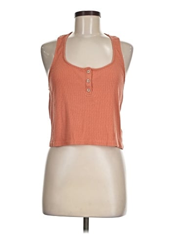 Madewell Pointelle Henley Pajama Tank (view 1)