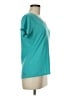 The North Face 100% Polyester Teal Active T-Shirt Size M - photo 4