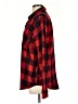Garage 100% Viscose Plaid Red Long Sleeve Button-Down Shirt Size S - photo 5