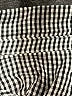 Shein Curve 100% Polyester Houndstooth Silver Short Sleeve Blouse Size 16 Plus (2) - photo 7