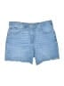 Express Blue Denim Shorts Size 14 - photo 1