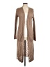Love Tree 100% Acrylic Tan Cardigan Size M - photo 1