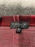 Topshop Plaid Red Casual Skirt Size 6 - photo 4