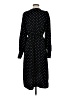 Monki 100% Polyester Polka Dots Black Casual Dress Size S - photo 2