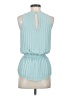 Babaton 100% Polyester Teal Sleeveless Blouse Size XS - photo 2