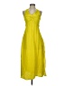 Zara 100% Polyester Yellow Cocktail Dress Size S - photo 1